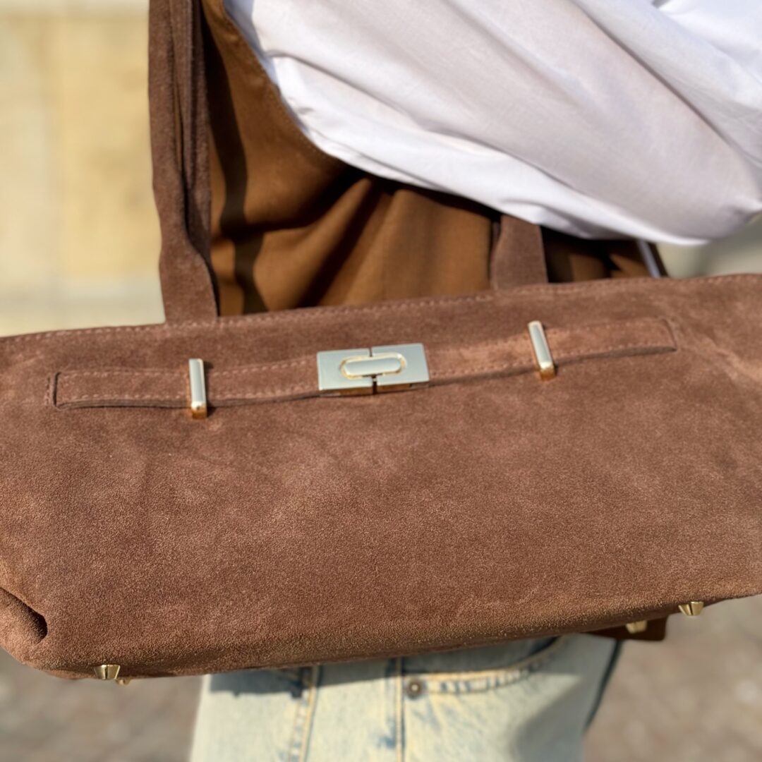 Borsa suede