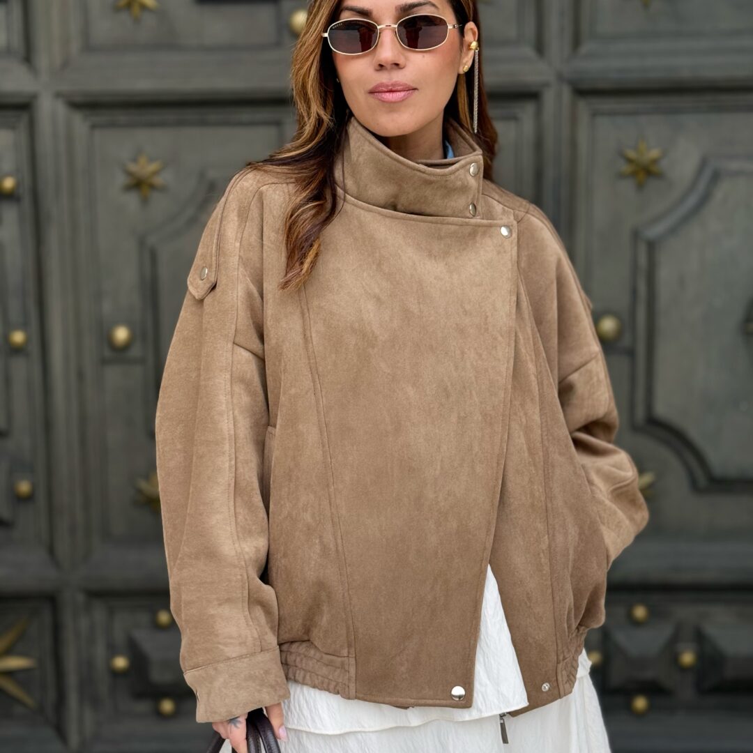Bomber suede