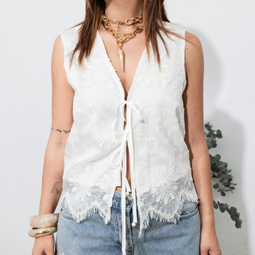 Gilet ricami