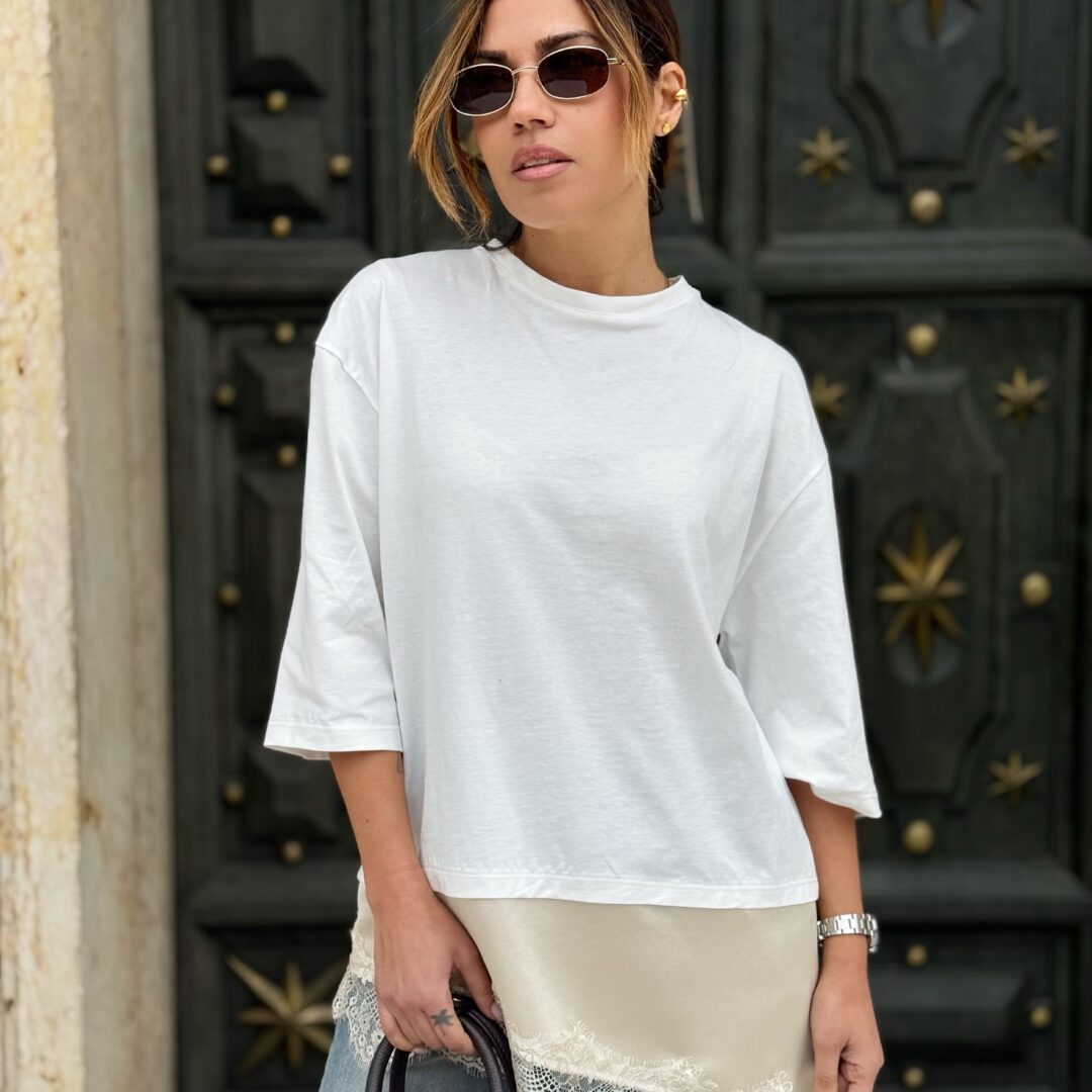 T-Shirt pizzo