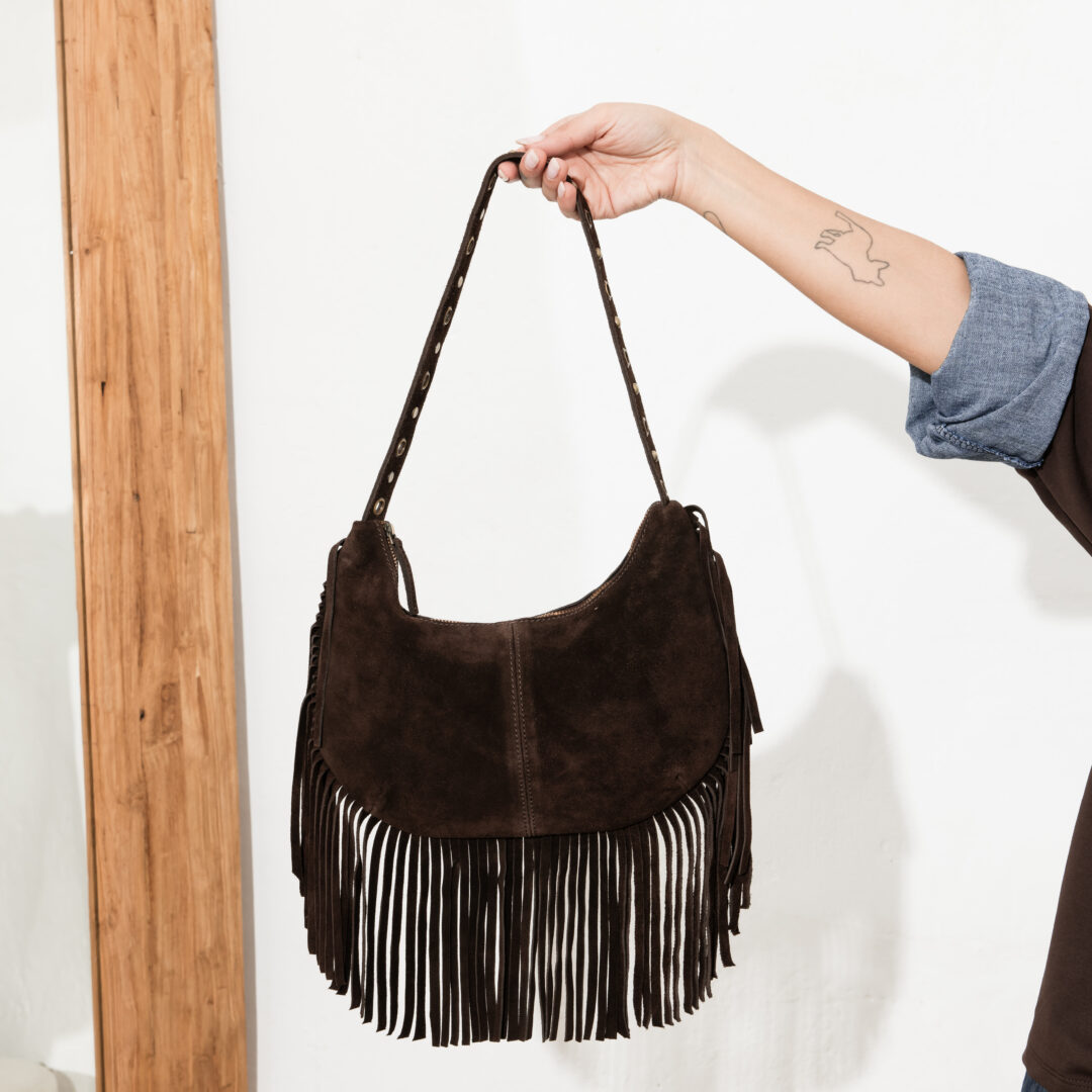 Borsa con frange